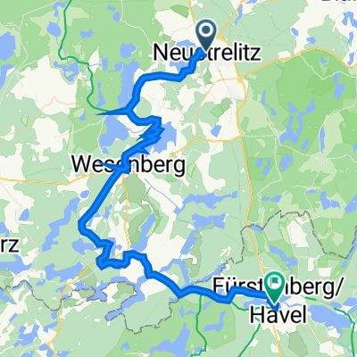 Markt 13–17, Neustrelitz nach Brandenburger Straße 39, Fürstenberg/Havel