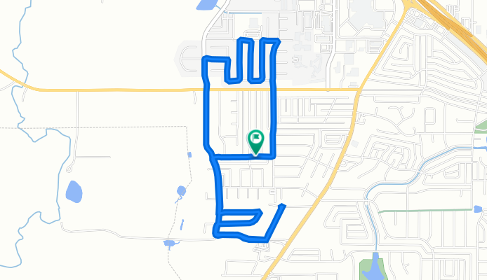 4757 Pamela Dr, Abilene to 4758 Carrie Ann Ln, Abilene