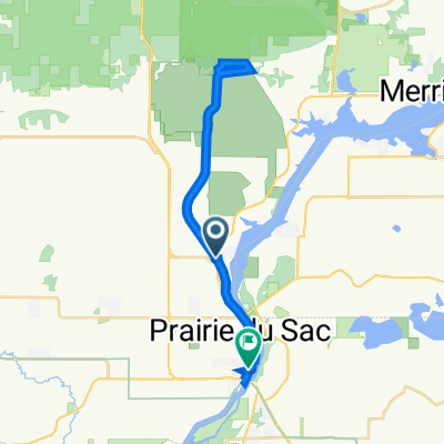 The Great Sauk Trail, Prairie Du Sac to 600 Water St, Sauk City