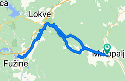 Route in der Bikemap App öffnen
