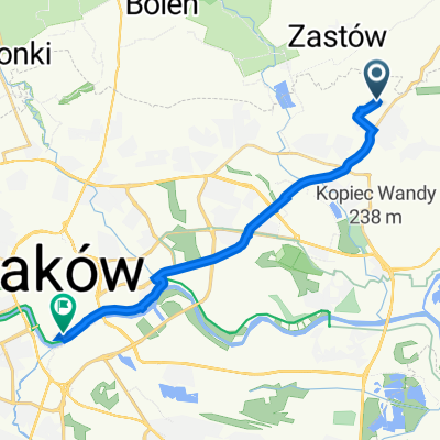 Stary Gościniec 1I, Kraków do Trynitarska 11, Kraków