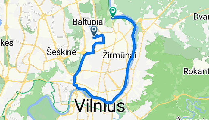 Recovered Route
