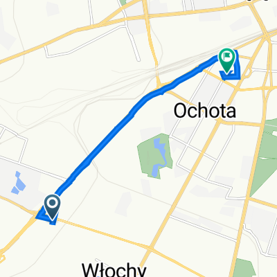 Łopuszańska 95, Warszawa do Barska 11/13, Warszawa