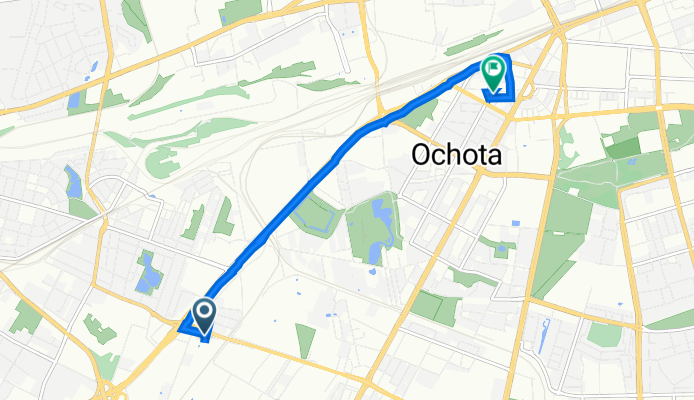 Łopuszańska 95, Warszawa do Barska 11/13, Warszawa