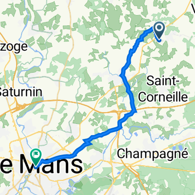 Camping nach Le mans