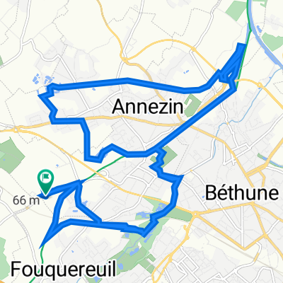 De Boulevard de la République 615, Annezin à Boulevard de la République 615, Annezin