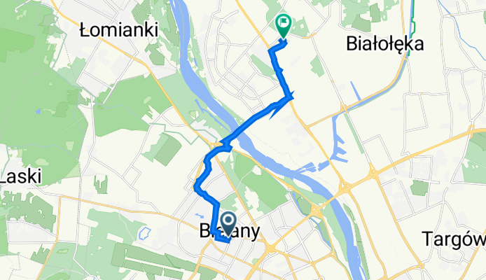 Gustawa Daniłowskiego 12, Warszawa do Krokwi 32A, Warszawa