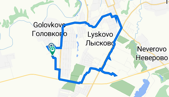 Recovered Route
