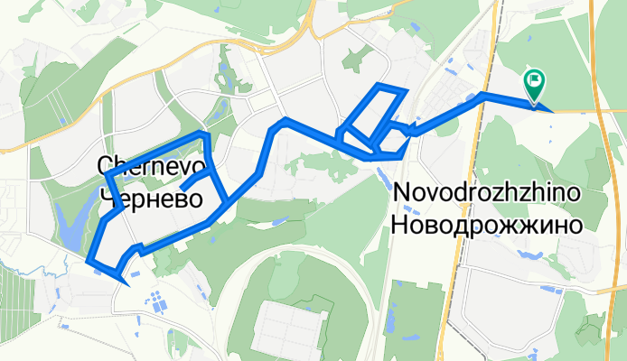 Бутово Парк Жк Территория, 21, Butovo to Бутово Парк Жк Территория, 21, Butovo