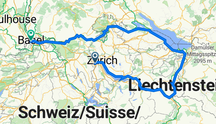 Alte Zürcherstrasse 8, Birmensdorf ZH nach Marktplatz 8–10, Basel