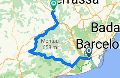 Route in der Bikemap App öffnen