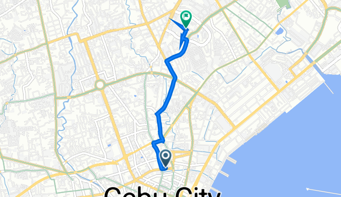 Colon Street, Cebu to Luz, Cebu