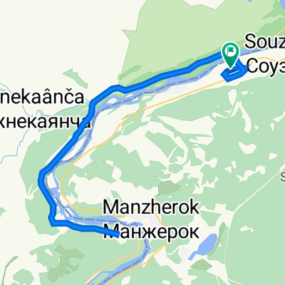 От 459 Км Чуйский тракт 2, Соузга до 459 Км Чуйский тракт 2, Соузга