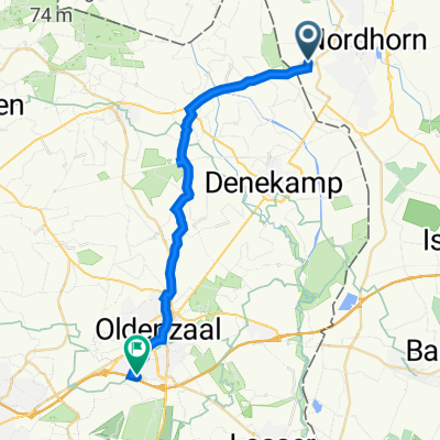 Sonnenteich 7, Nordhorn nach Zutphenstraat 15, Oldenzaal