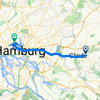 Oher Weg 63, Reinbek nach Rutschbahn 18, Hamburg