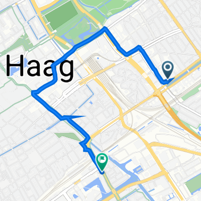 Prinses Margrietplantsoen 82, Den Haag nach Den Haag, Waldorpstraat / Station HS