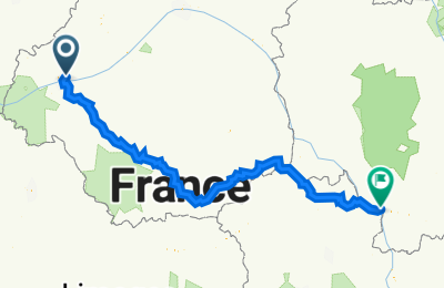 Route in der Bikemap App öffnen