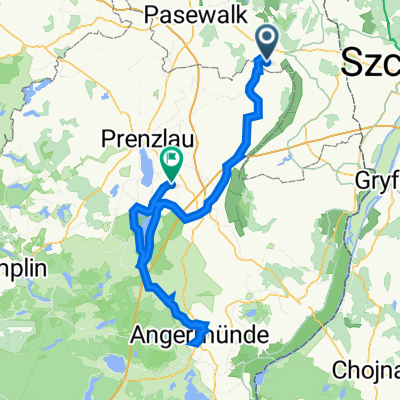 Menkiner Straße 26A, Bergholz nach Hauptstraße 71, Uckerfelde