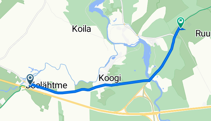 Kivisilla tee 1, Jõelähtme to Uustalu tee 2a, Ruu