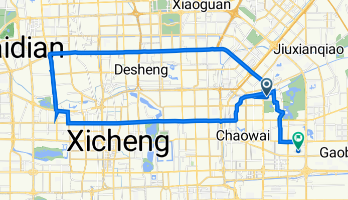 No.8, E. 3rd Ring Road North, Beijing to Yanjingli Middle Street, Beijing