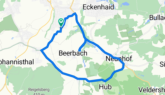 Oedenberger Straße 1, Eckental a Oedenberger Straße 7, Eckental