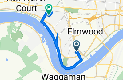 Route in der Bikemap App öffnen