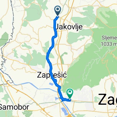Trg sv Roka 1, Luka to Prigornica 3, Zágráb
