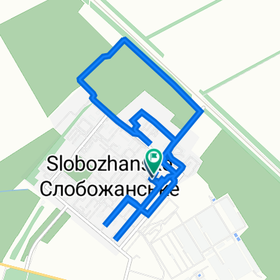 Сергея Закоры улица, 8, Слобожанское до Циолковского улица, 20, Слобожанское