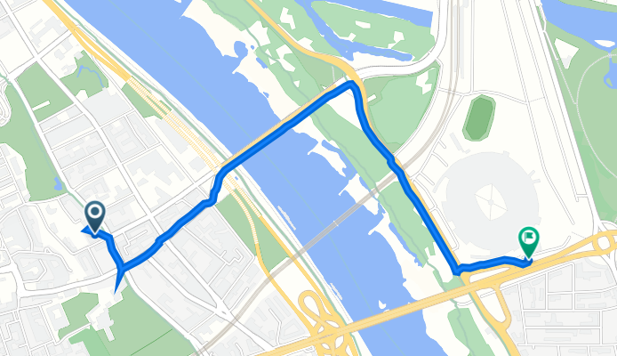 Topiel 11, Warsaw to Kamionek, Warsaw