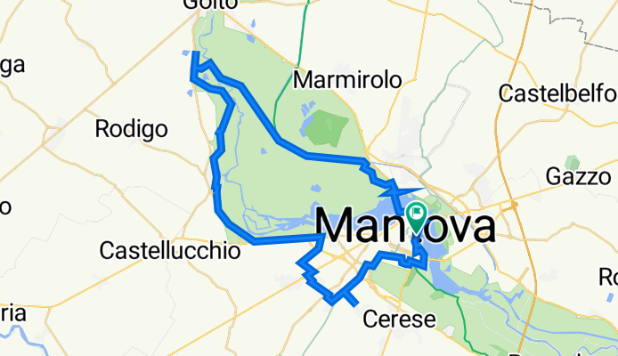 Vicolo Maestro 1, Mantua to Vicolo Maestro 1, Mantua