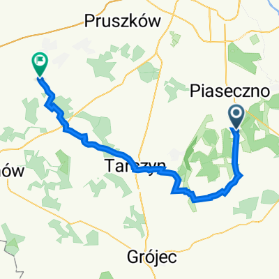 Pionierów 1a, Zalesie Górne do Lazurowa 75, Odrano-Wola
