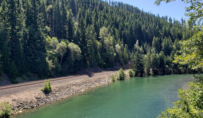 Zdjęcie 1 trasy Bikemap „Marie Avenue 519, South Cle Elum to Iron Horse Trail, Easton”