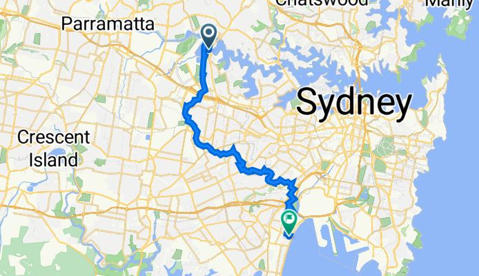 2 Blaxland Rd, Rhodes to 309 Bay St, Brighton-Le-Sands