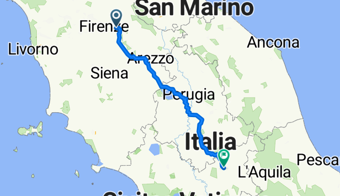 5 Pontassieve - Rieti