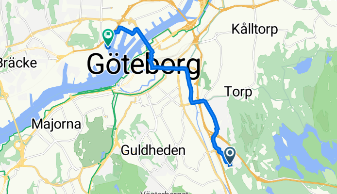 Skummjölksgatan 2–16, Göteborg to Lindholmsallén 2, Göteborg