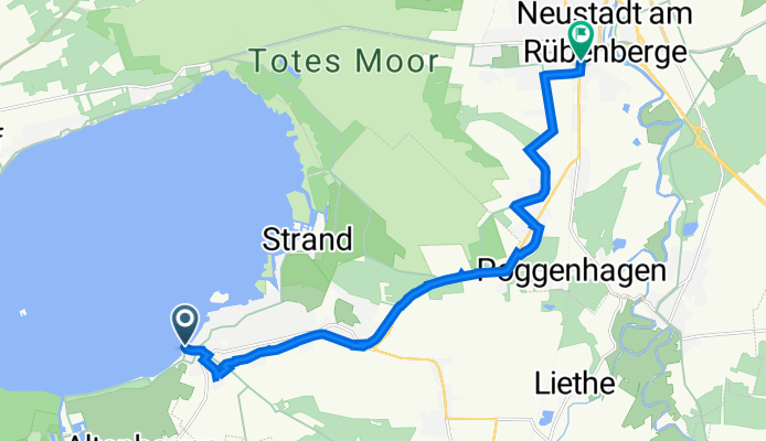 Steinhude, Wunstorf nach Neustadt, Neustadt am Rübenberge