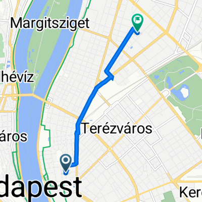Sas utca 15., Budapest to Klapka utca 17., Budapest