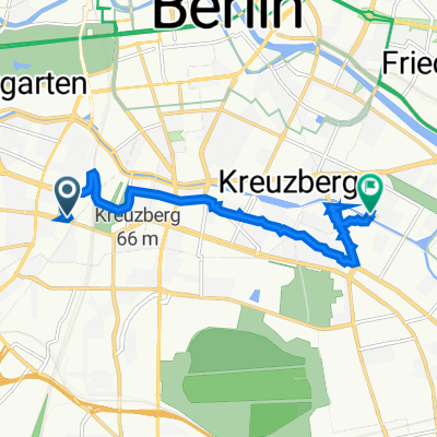 Bülowstraße 48, Berlin nach Paul-Lincke-Ufer 23, Berlin