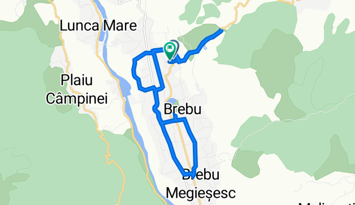 Calea Dj214, nr. 402, Brebu to Calea Dj214, nr. 392, Brebu