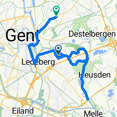 Jules Mac Leodstraat 15, Gent naar Antwerpsesteenweg 531, Gent