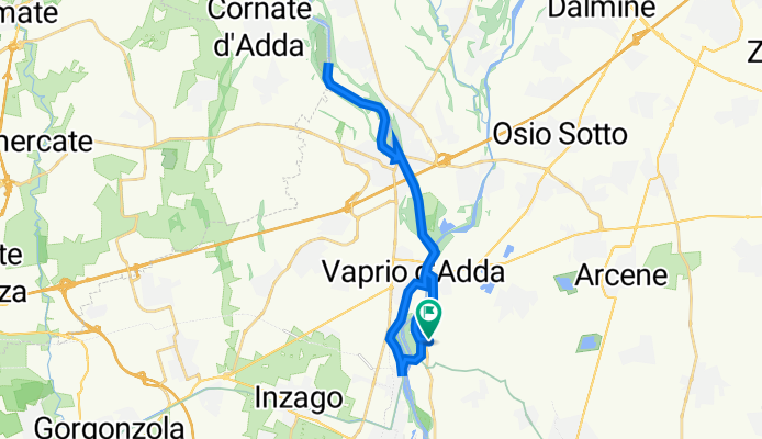 Da Via Gorizia 5, Fara Gera d'Adda a Via Gorizia 5, Fara Gera d'Adda