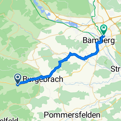 Mönchsambach 24, Burgebrach nach Ludwigstraße 6, Bamberg