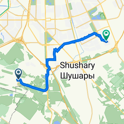 От Санкт-Петербург до улица Олеко Дундича 35 корпус 3, Санкт-Петербург