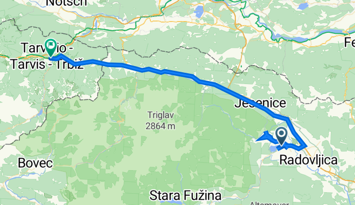 Ljubljanska cesta 6 - Via Dante Alighieri 42, Tarvisio