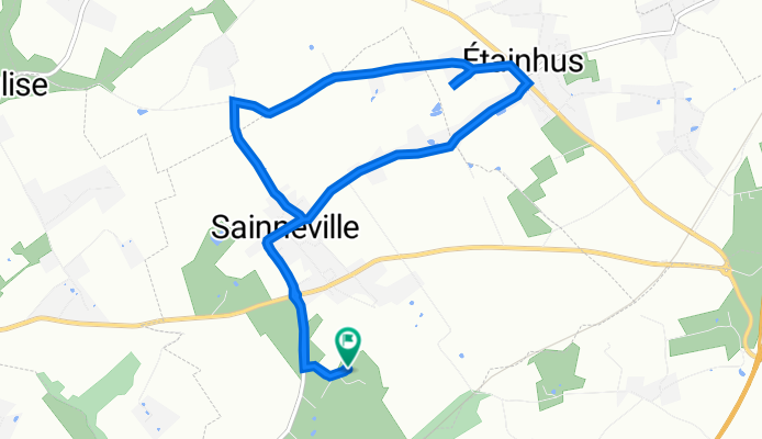 De Impasse du Grénesé 6, Sainneville à Impasse du Grénesé 6, Sainneville