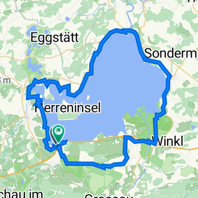 Felden 9, Bernau am Chiemsee nach Rasthausstraße 11, Bernau am Chiemsee