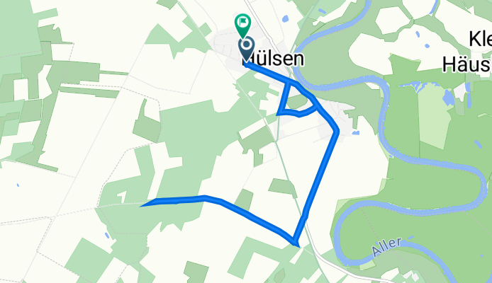 Mühlenweg 29, Dörverden nach Offendeicher Weg 19A, Dörverden