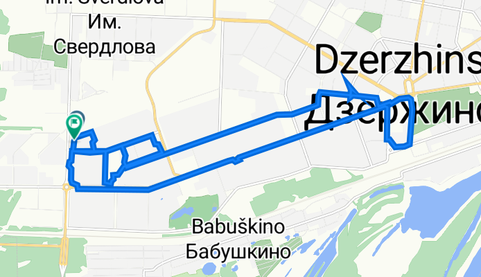 Recovered Route