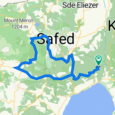 Karkom-Zefat-Meron-Karkom