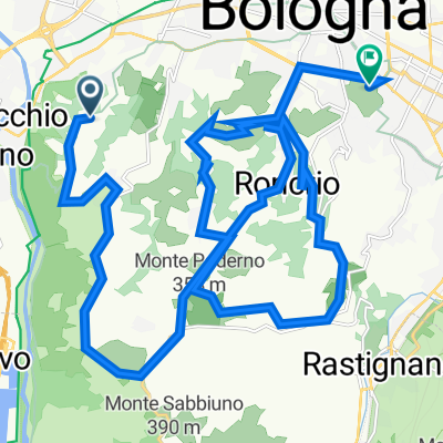 Da Via di San Luca 34, case sparse a Viale Massimo Meliconi 1, Bologna